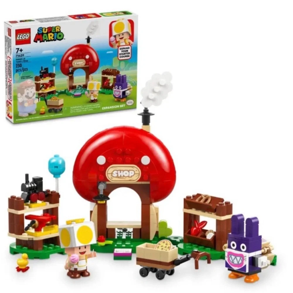 LEGO® Super Mario™ Nabbit at Toad’s Shop Expansion Set NEW 71429 RETIRED